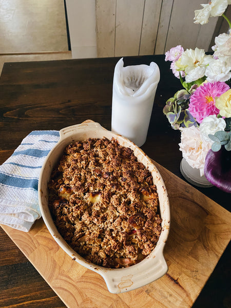 (Gluten-Free?!) Apple-Pear Crumble | Plants a la Dirty Raven