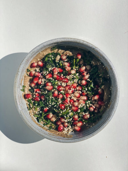 Charred Lemon Eggplant Dip | Plants a la Dirty Raven